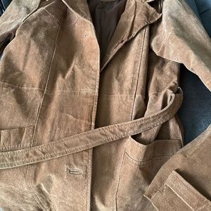 Kids suede jacket